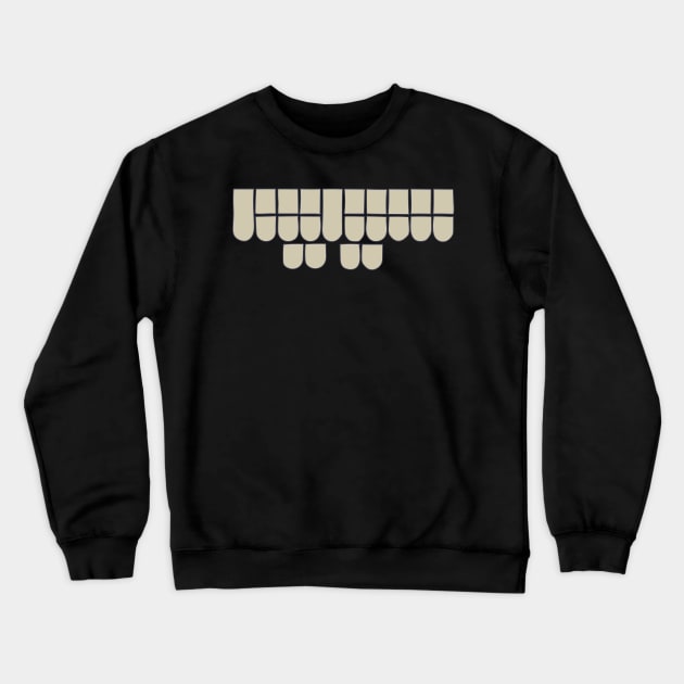 Stenographer - Stenotype Keyboard - Justice System Crewneck Sweatshirt by DeWinnes